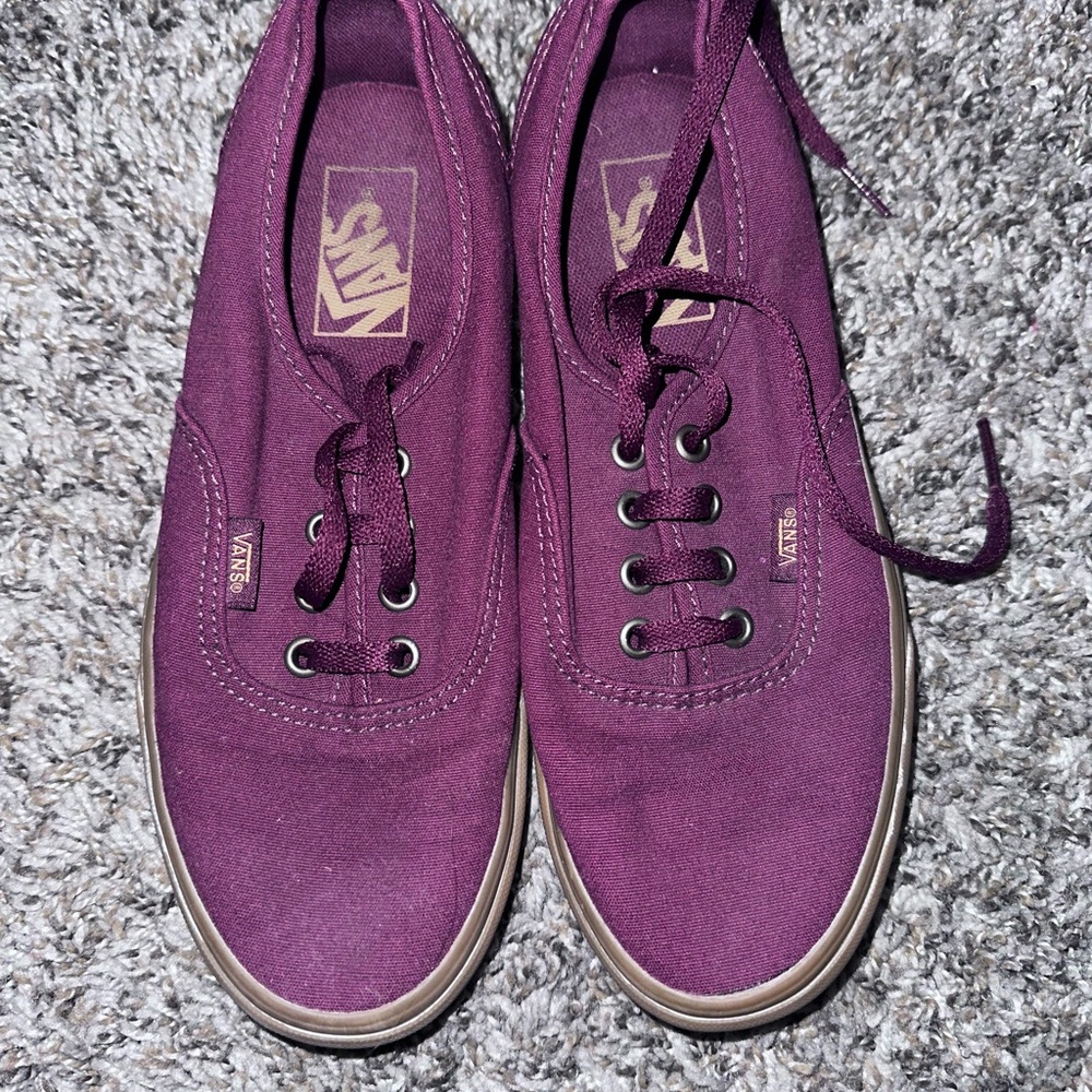 Vans Maroon in women’s 7 and men’s 5.5